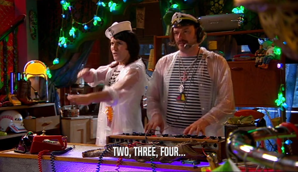 TWO, THREE, FOUR...  
