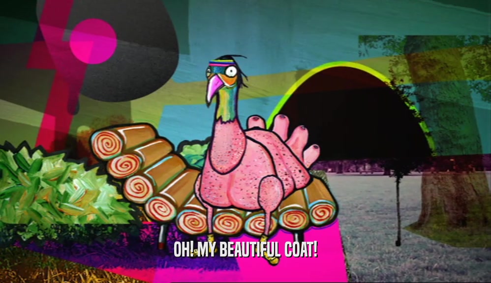 OH! MY BEAUTIFUL COAT!  