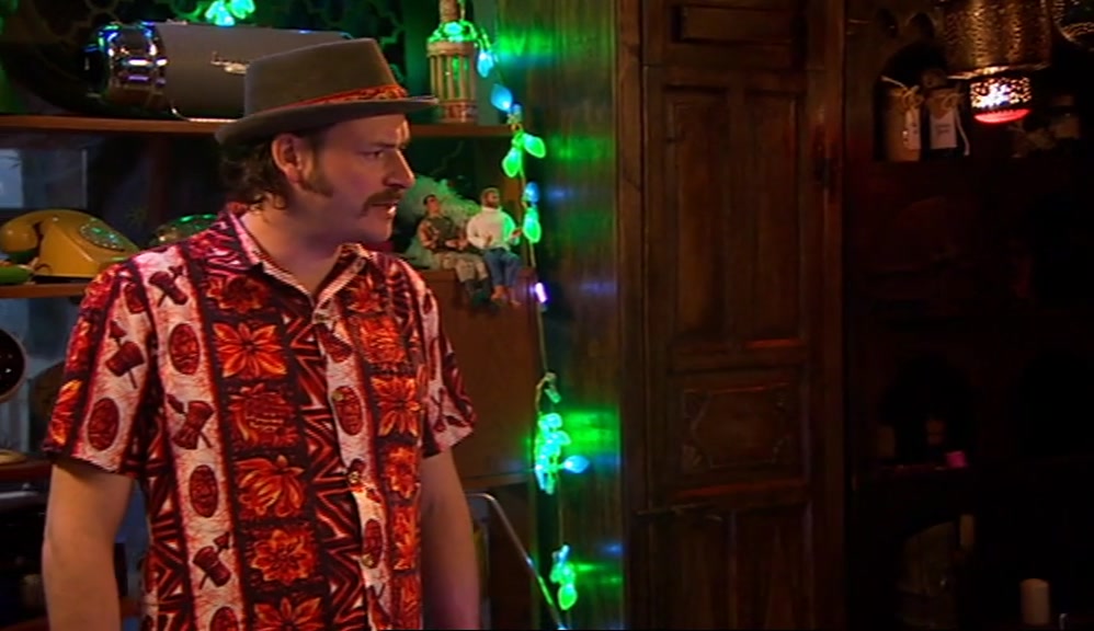 (MUFFLED VOICE) # DOO, DOO, DOO, PEACOCK DREAMS 