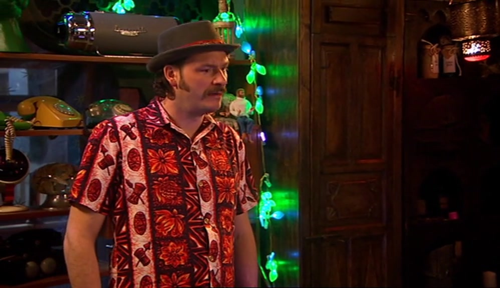 (MUFFLED VOICE) # DOO, DOO, DOO, PEACOCK DREAMS 