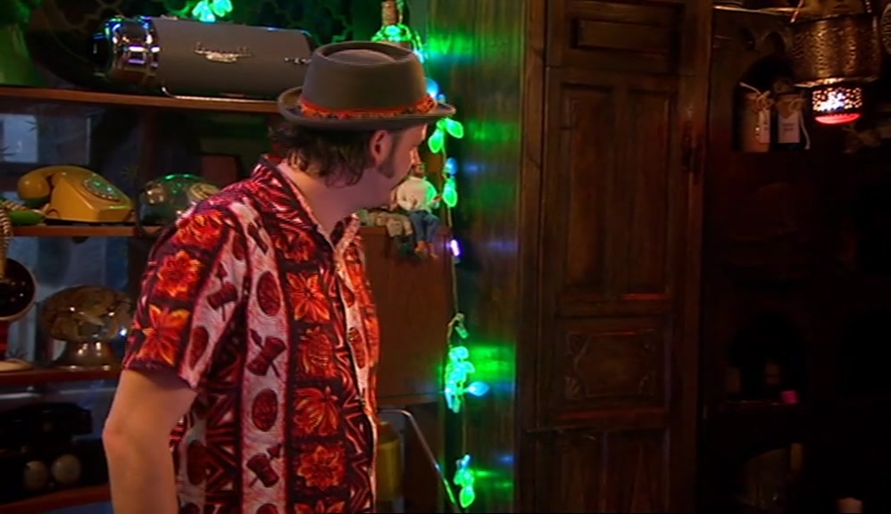(MUFFLED VOICE) # DOO, DOO, DOO, PEACOCK DREAMS 