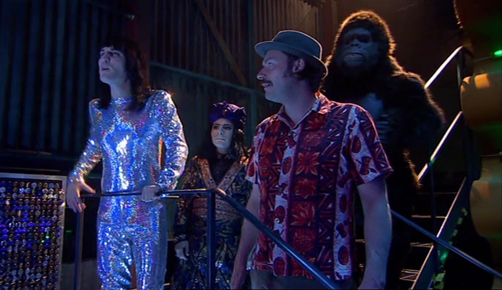 - THIS IS A TRAVESTY, SIR! - OH, LOOK. IT'S THE SHINY CHARLATANS. 
