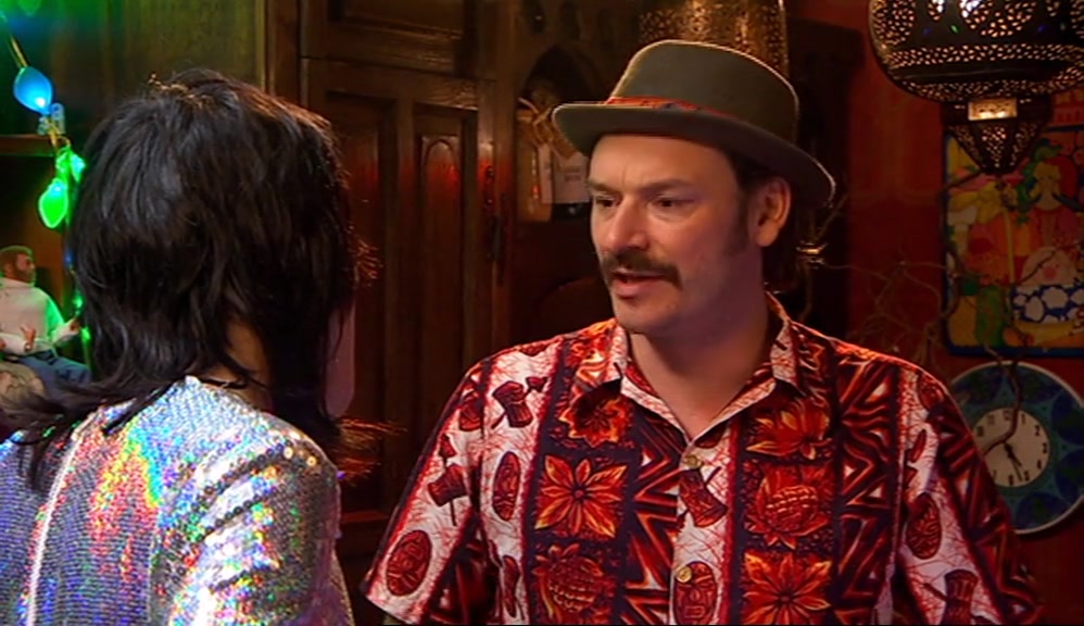 I DON'T NEED HIM. I'VE ALREADY GOT A SHALLOW MATE WHO DRESSES LIKE A FUTURISTIC PROSTITUTE. 