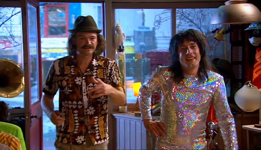 - I HEAR YOU'RE SUPPORTING US TONIGHT. - HOPE YOU DON'T DO THIS NAUTICAL NONSENSE. 