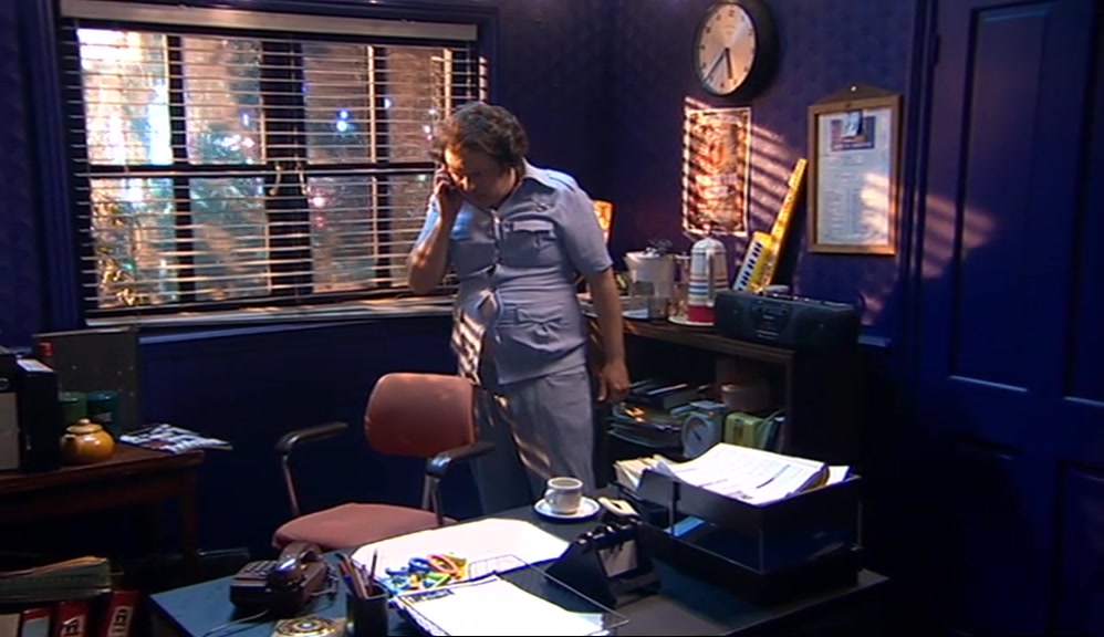 HELLO, MOM? YEAH. NO, I'M FINE, YEAH. 