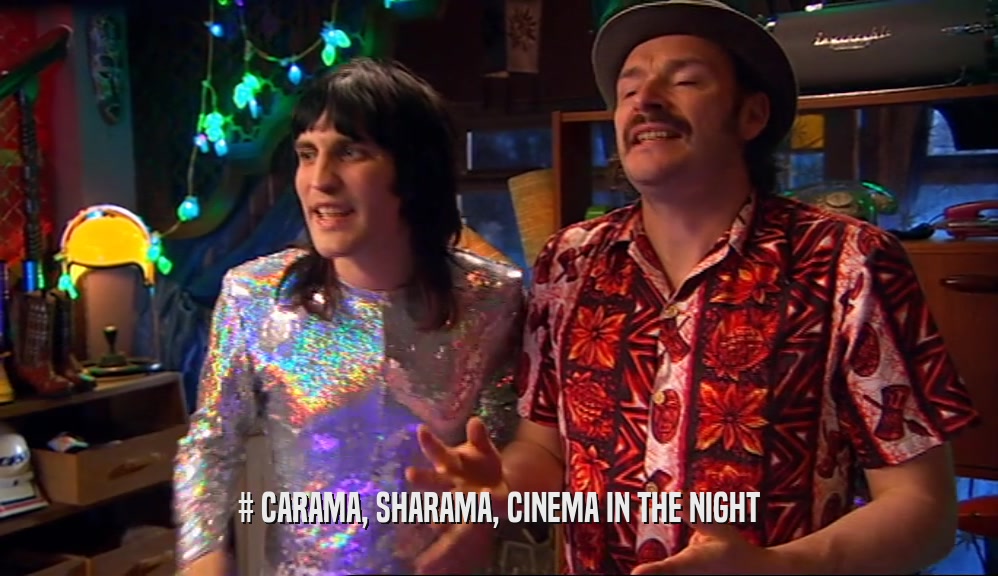 # CARAMA, SHARAMA, CINEMA IN THE NIGHT  
