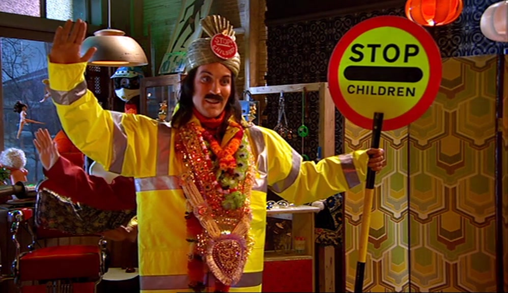 BOLLIPOP MAN.  