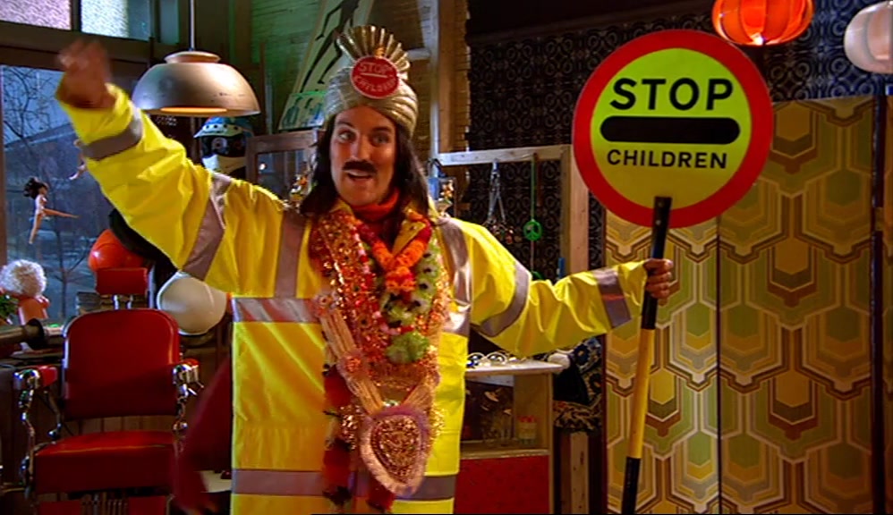 BOLLIPOP MAN.  