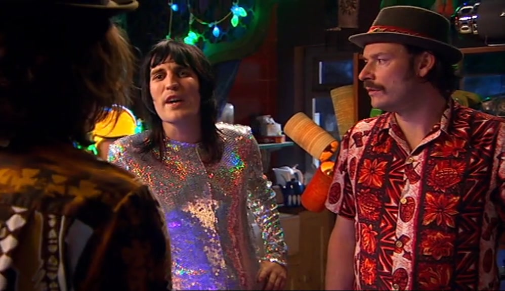 - WE GOT A GIG AT THE VELVET ONION. - IT'S OUR GIG! 