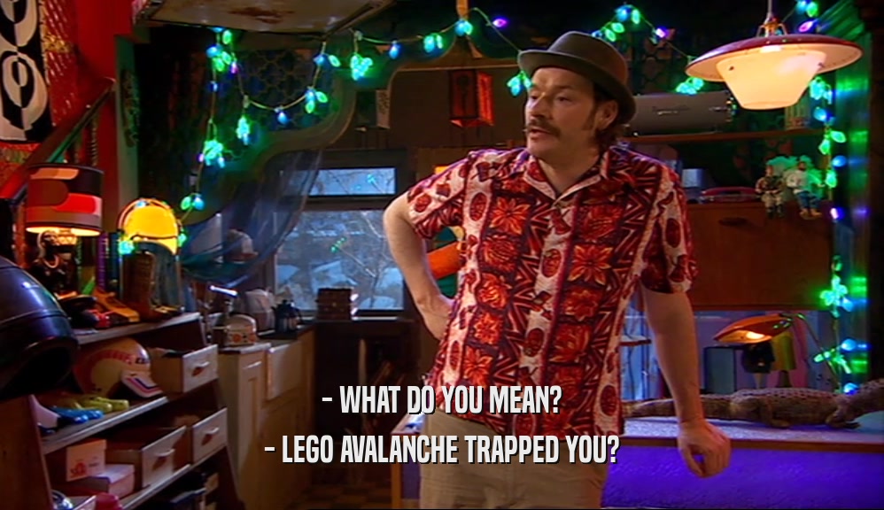 - WHAT DO YOU MEAN? - LEGO AVALANCHE TRAPPED YOU? 