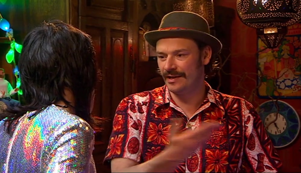I DON'T NEED HIM. I'VE ALREADY GOT A SHALLOW MATE WHO DRESSES LIKE A FUTURISTIC PROSTITUTE. 