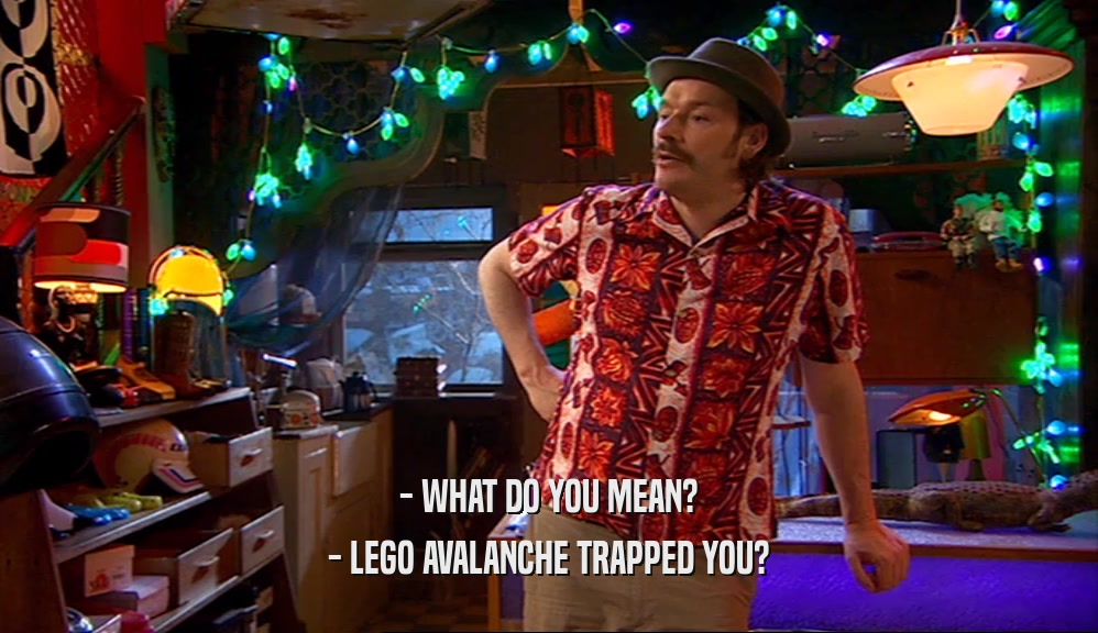 - WHAT DO YOU MEAN? - LEGO AVALANCHE TRAPPED YOU? 
