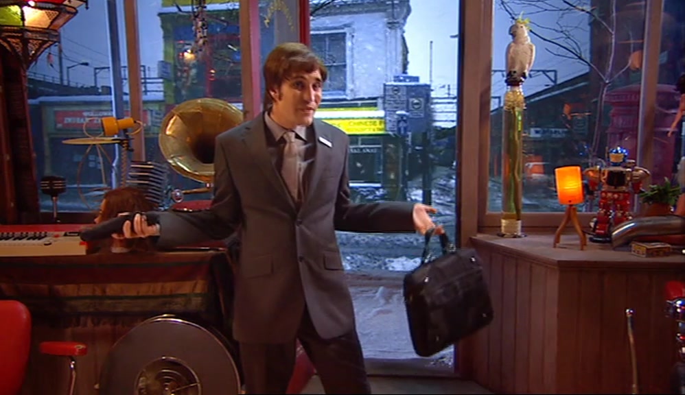 - SORRY. WE'RE NOT OPEN. - IT'S ME. VINCE. 