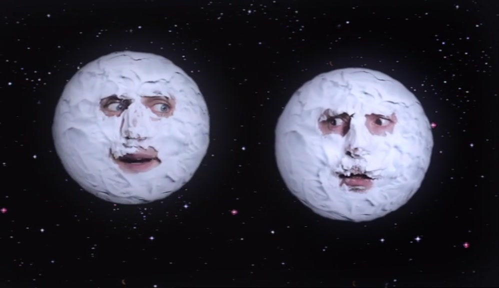 WHAT'S HAPPENING IN HERE? YOU CAN'T COME INTO SPACE PRETENDING TO BE ME. 