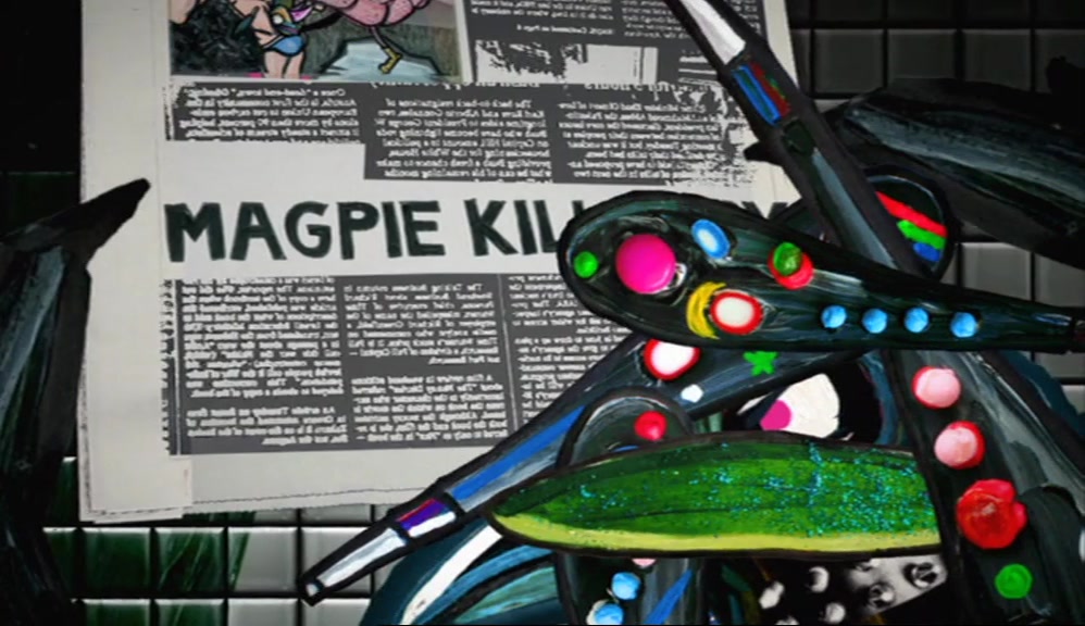 THE INCIDENT WAS FRONT-PAGE NEWS AND THE PEACOCK BECAME WORLD FAMOUS, 