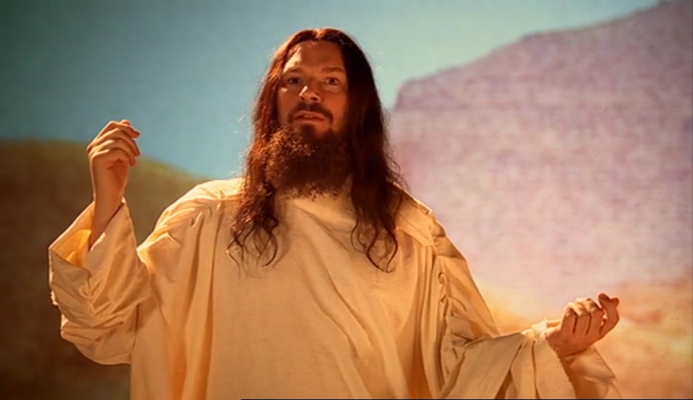 I WAS IN THE WILDERNESS. I SAW MYSELF IN ROBES AND A BEARD. 