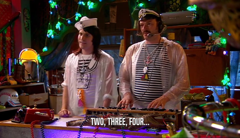 TWO, THREE, FOUR...  