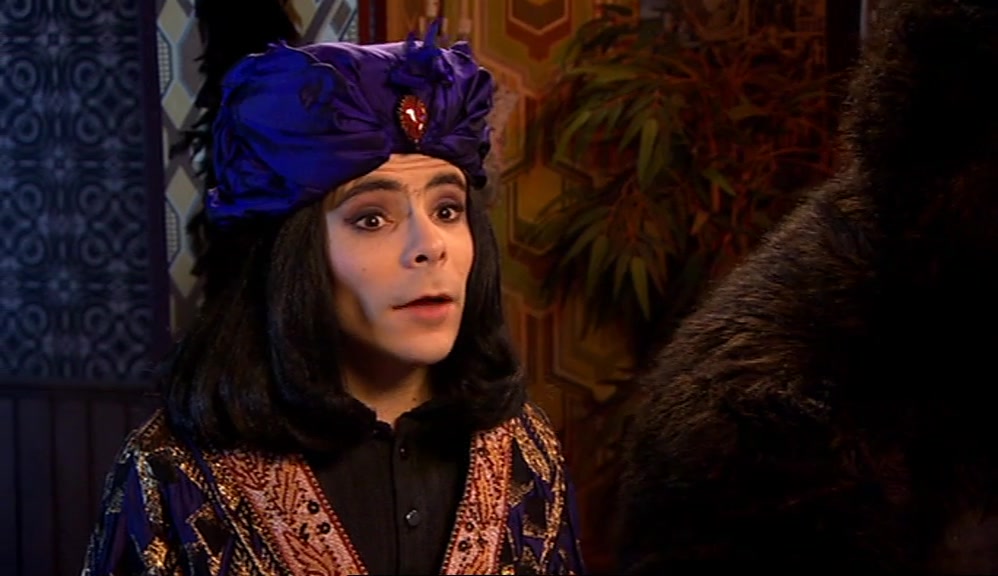 CALM DOWN, ALL RIGHT? LISTEN TO SOME WORDS OF WISDOM FROM NABOO. 