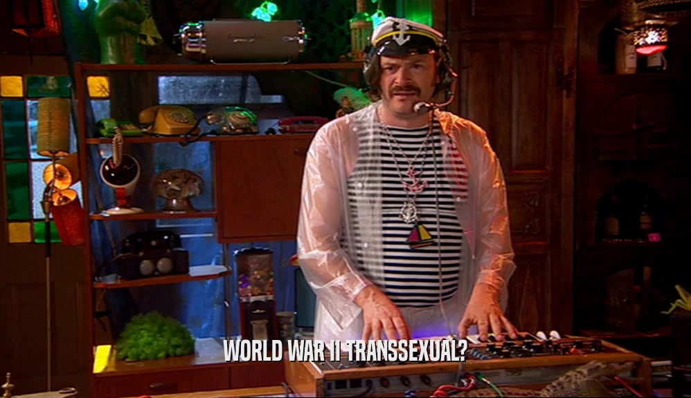 WORLD WAR II TRANSSEXUAL?  