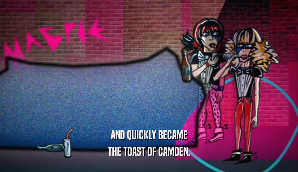 AND QUICKLY BECAME THE TOAST OF CAMDEN. 