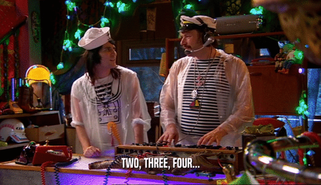 TWO, THREE, FOUR...
  