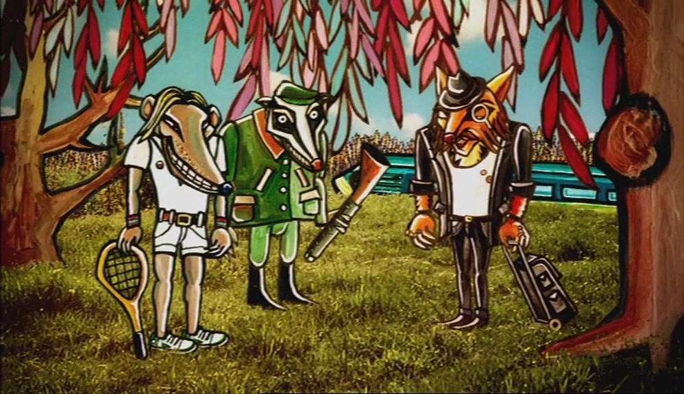 BUT HE DECIDED HE WAS GONNA COS HE WAS A WILFUL LITTLE FOX, 