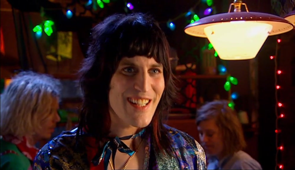 YEAH. GLAD YOU GIRLS HAVE COME ROUND. I'VE BEEN MEANING TO ASK YOU FOR A WHILE. 