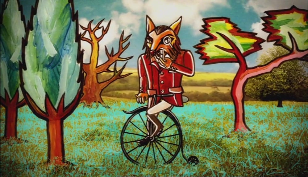 HE LIVED IN THE WOODS, IN ELDERBERRY WOOD.  