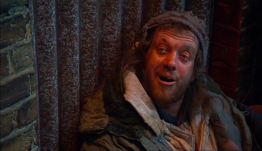 - SMALL EYES LIKE A SHRIMP? - AH! OLD SHRIMP EYES. 