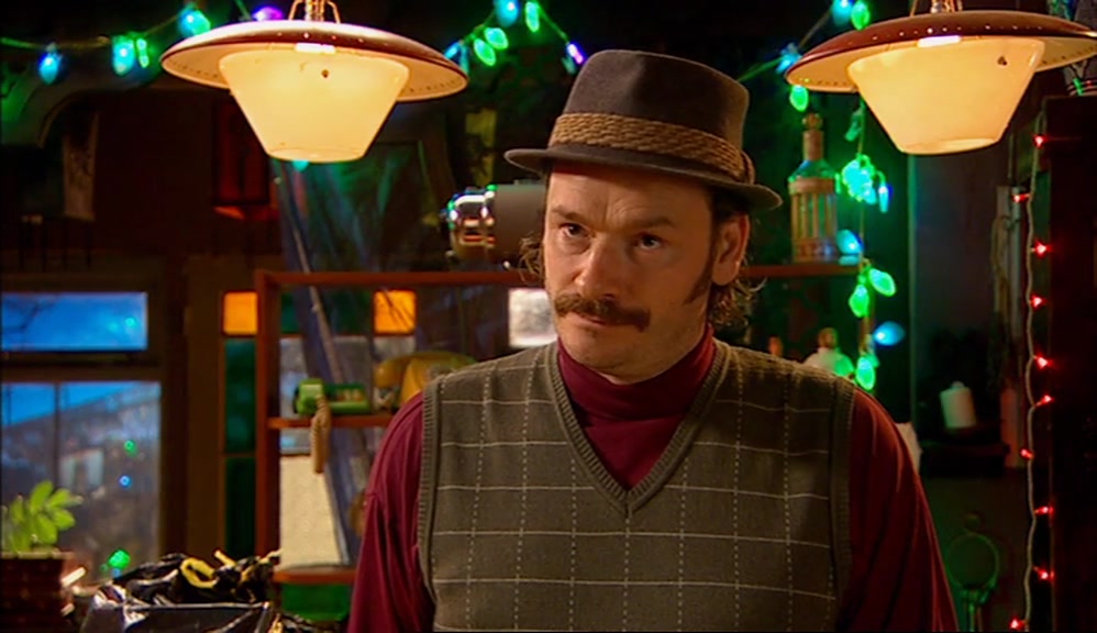 I'M THE LINCHPIN. THAT'S WHAT NABOO SAYS. HE SAYS I ADD COLOUR TO THE SHOP. 