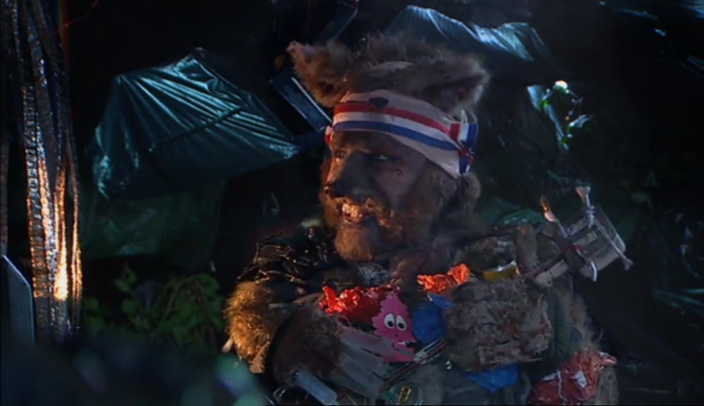 YOU MUST GET OUT BEFORE HOWARD COMES BACK, COS THERE'S NO WAY HE'LL UNDERSTAND YOU. 