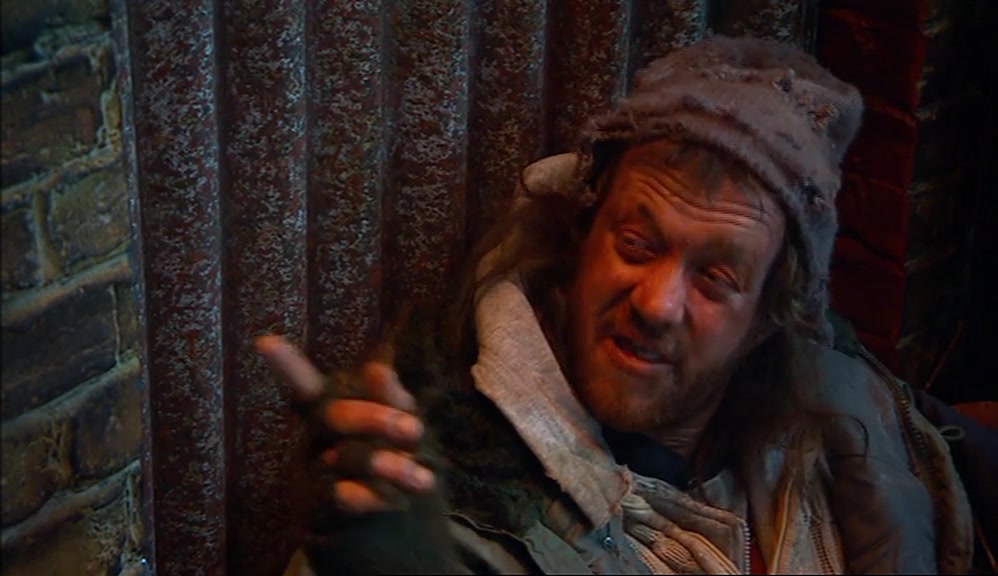 - SMALL EYES LIKE A SHRIMP? - AH! OLD SHRIMP EYES. 