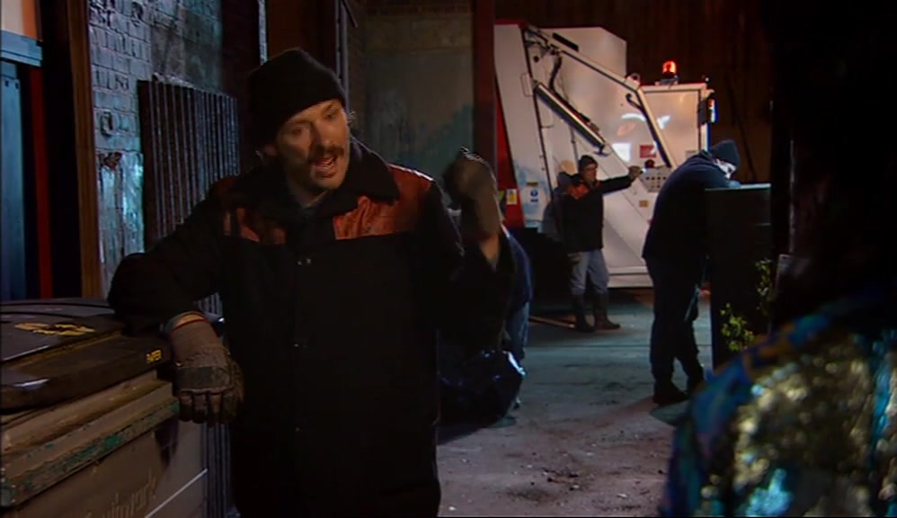 - WHY ARE YOU WEARING THAT OUTFIT? - BECAUSE I'M A BIN MAN. 