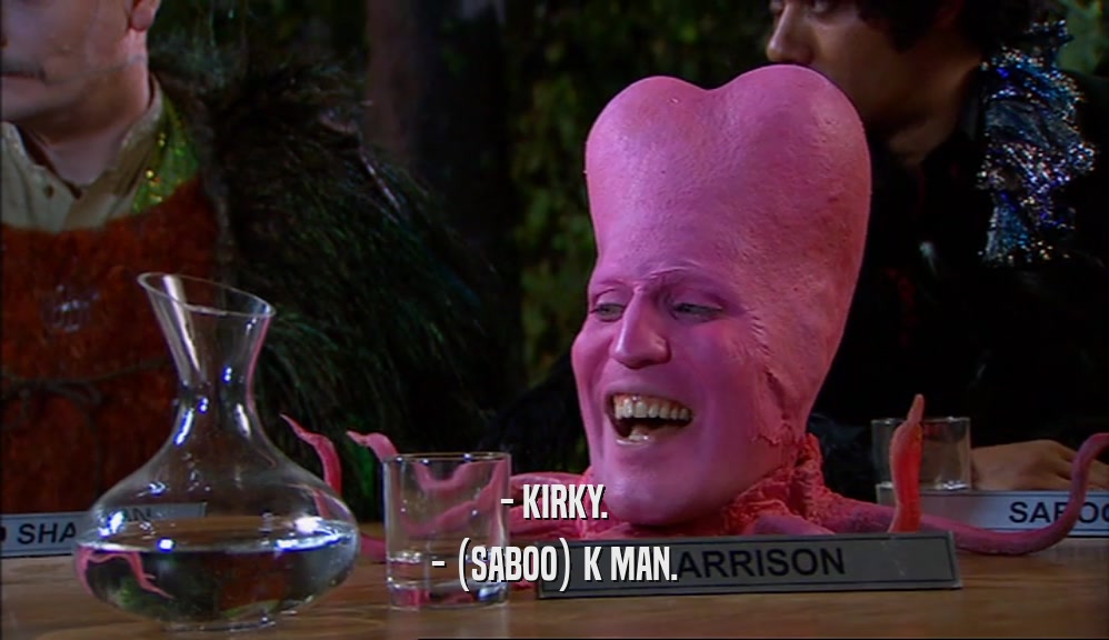 - KIRKY. - (SABOO) K MAN. 