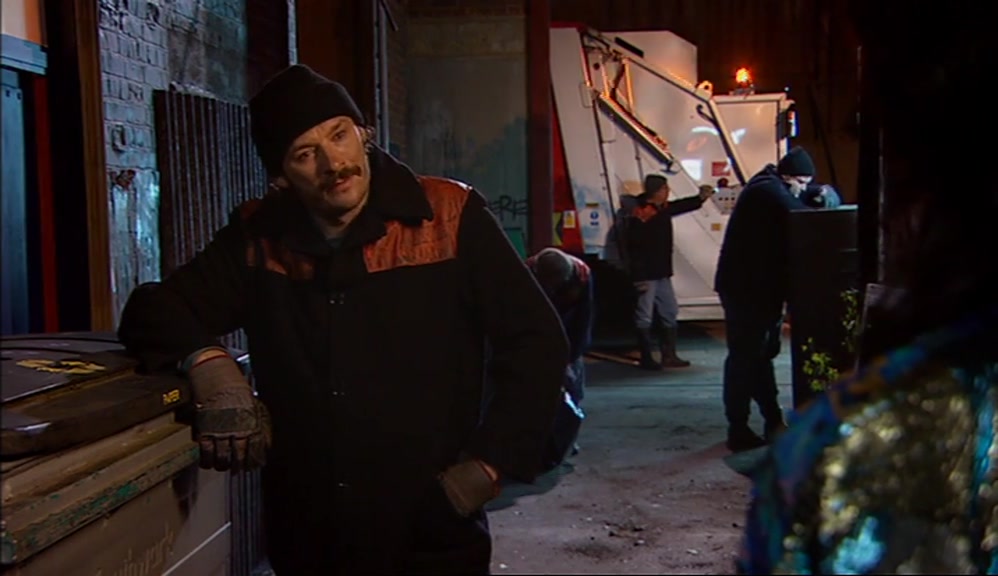 - WHY ARE YOU WEARING THAT OUTFIT? - BECAUSE I'M A BIN MAN. 