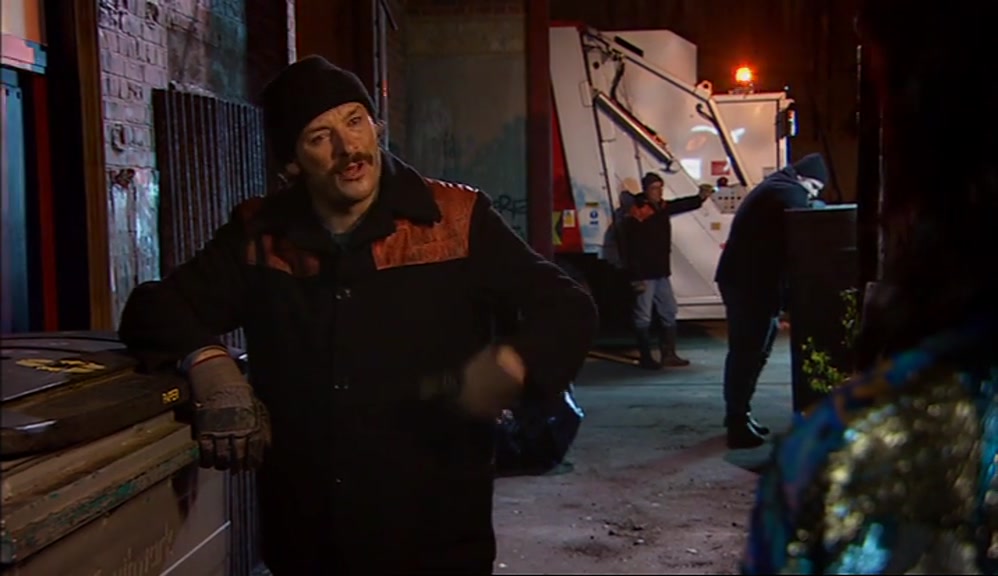 - WHY ARE YOU WEARING THAT OUTFIT? - BECAUSE I'M A BIN MAN. 