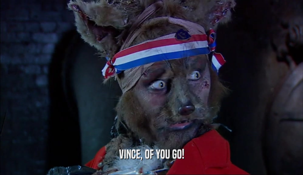 VINCE, OF YOU GO!  