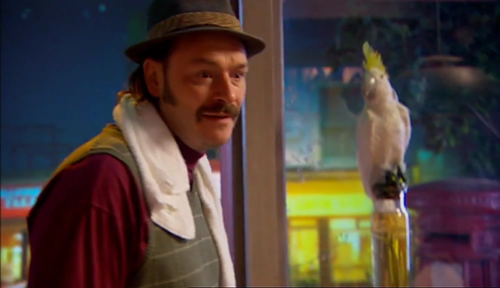 I DON'T YOU GUYS ANYWAY. I DON'T NEED THIS PLACE. I'VE GOT BIGGER FISH TO FRY. 