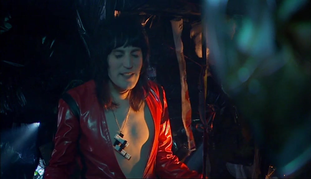 WHAT ARE YOU DOING? YOU STABBED YOURSELF IN THE LEG WITH A BIRO. 