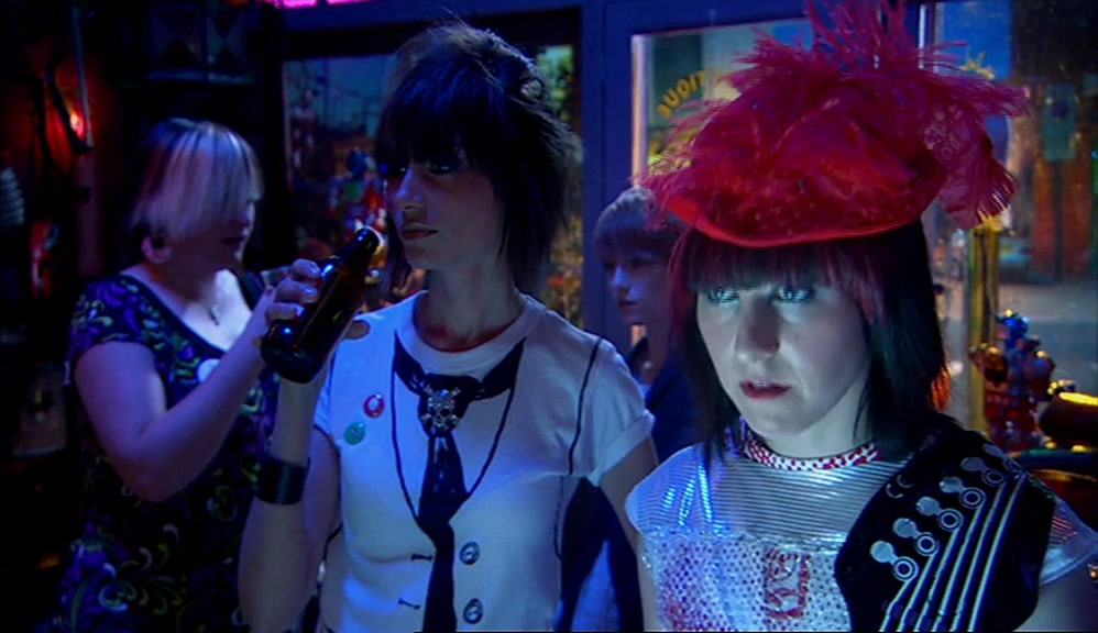 YEAH. GLAD YOU GIRLS HAVE COME ROUND. I'VE BEEN MEANING TO ASK YOU FOR A WHILE. 
