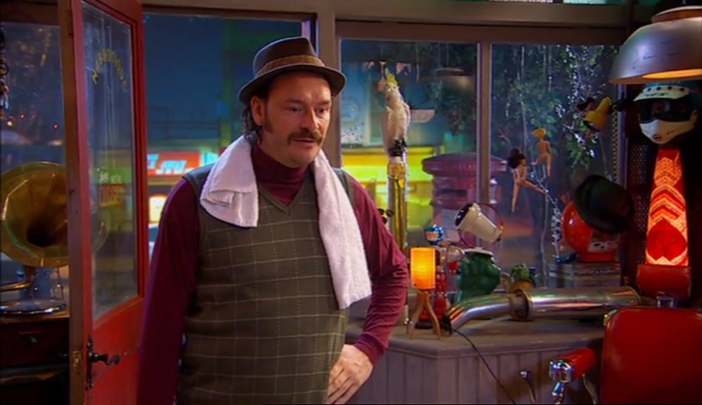 - GET OUT. YOU'RE SACKED. - WHAT DO YOU MEAN? 