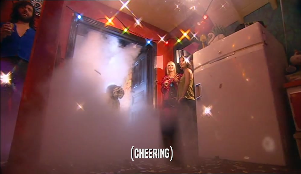 (CHEERING)  