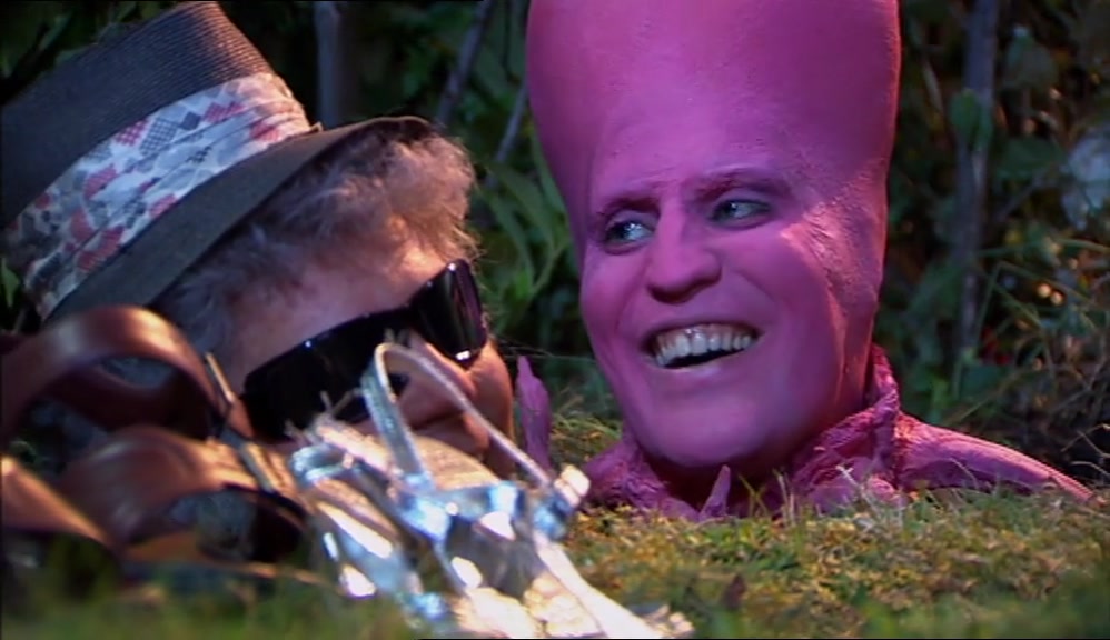 OH, ALL RIGHT? WHO ARE YOU?  