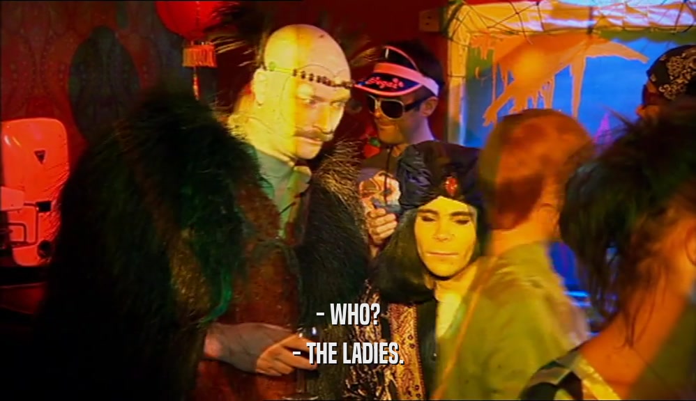 - WHO? - THE LADIES. 