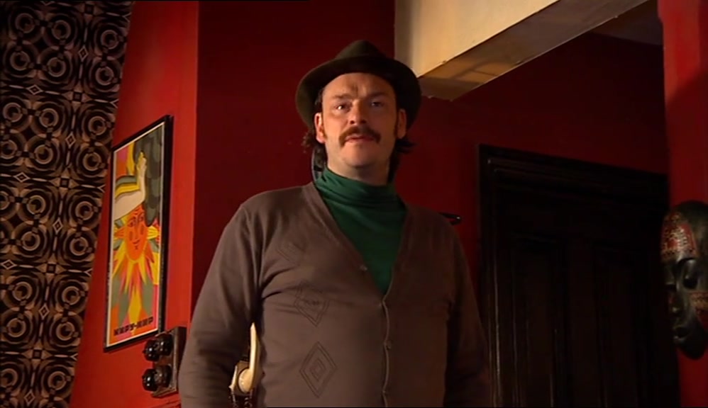 I THINK NOT, SIR. I'M HOWARD MOON, PARTY ANIMAL. 