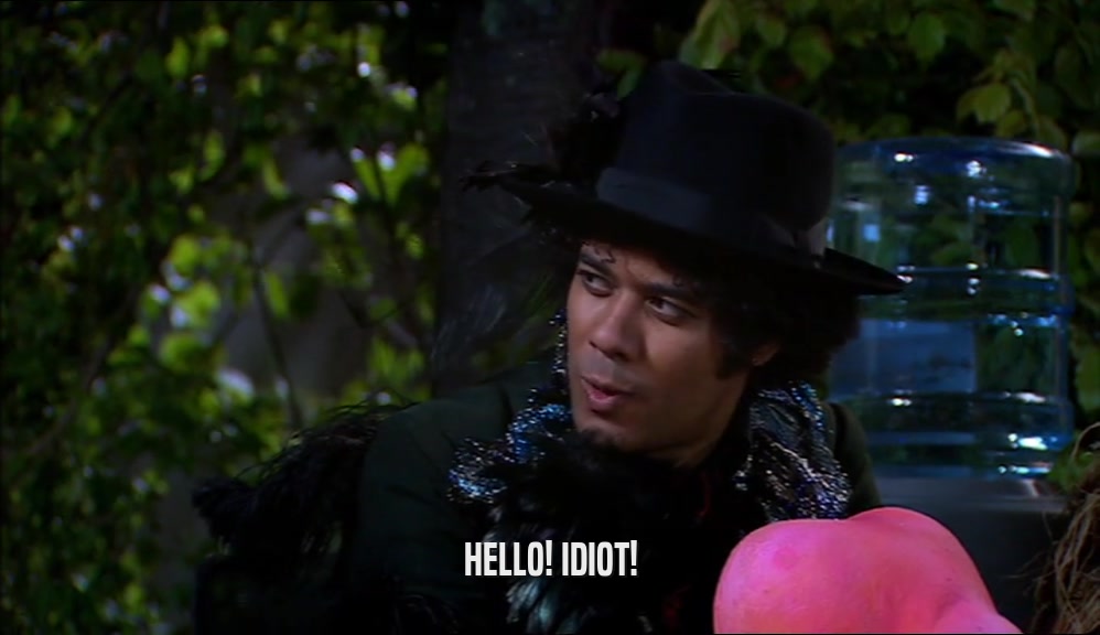 HELLO! IDIOT!  