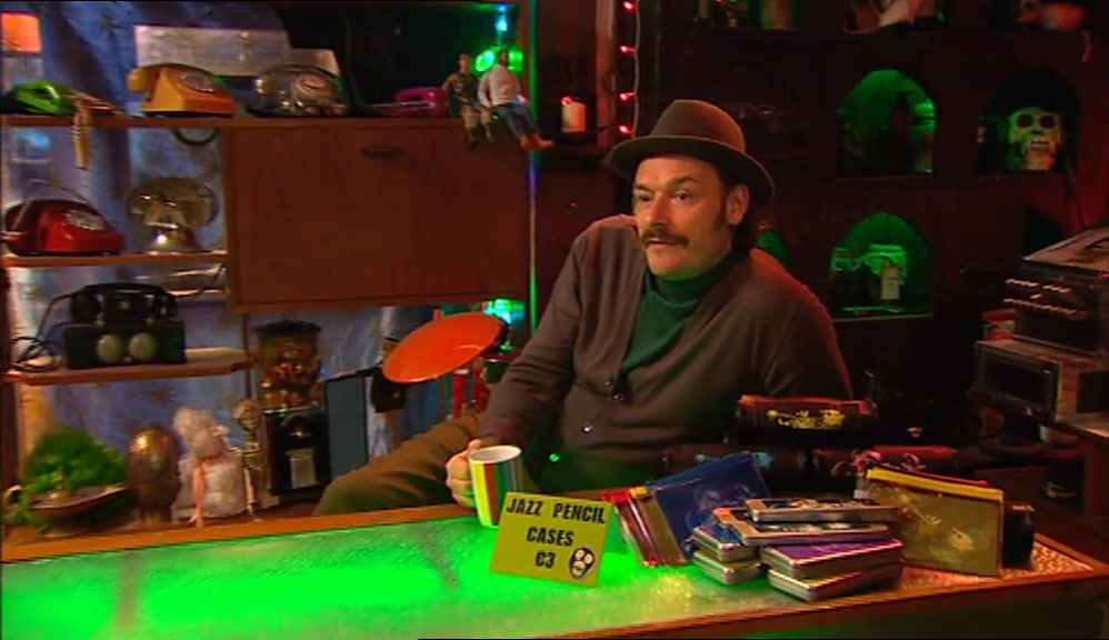 - GOT ME A PRESENT, THEN, HAVE YOU? - UH... I'VE ORDERED IT FOR YOU. IT'S ON ITS WAY. 