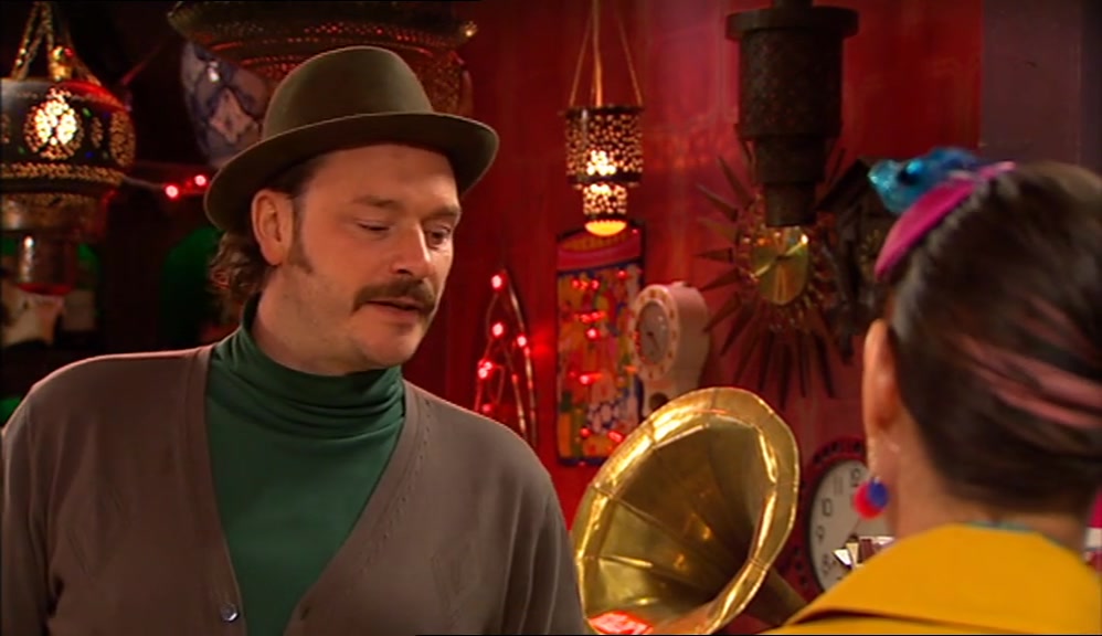 COULDN'T HELP NOTICING YOU LOOKING AT THE JAZZ RECORDS. 
