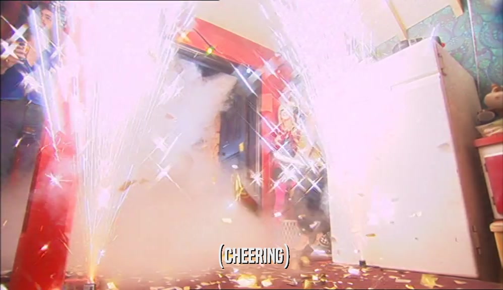 (CHEERING)  