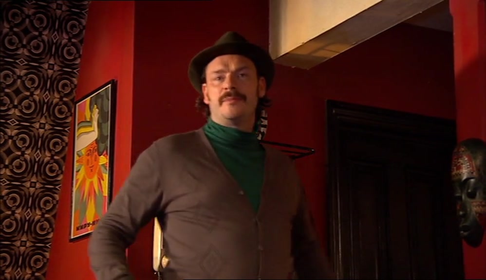 I THINK NOT, SIR. I'M HOWARD MOON, PARTY ANIMAL. 